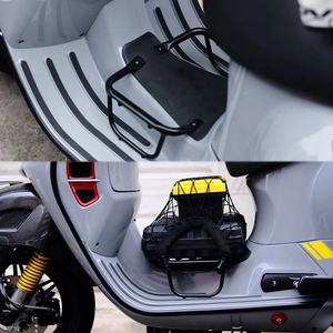 <span class=keywords><strong>Porte</strong></span>-bagages <span class=keywords><strong>avant</strong></span> en aluminium <span class=keywords><strong>pour</strong></span> moto, support de pied, sac en filet <span class=keywords><strong>pour</strong></span> VESPA GTS 125 150 200 250 300 GTV 300 - Product Image 3