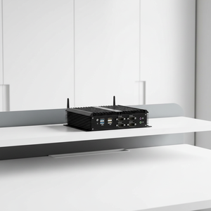 เคสอลูมิเนียมขนาดเล็กวินโดวส์11โปร Intel Core I7 2LAN 1165g7 RS485 RS232แบบไม่มีพัดลมสำหรับงานอุตสาหกรรม - Product Image 2