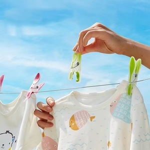 Mollette per Bucato in Plastica PP Resistenti con Impugnatura Morbida in Gomma, Clip Robuste per Stendibiancheria - Product Image 6