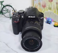 Appareil photo numérique reflex compact de haute qualité D3400 Kit avec objectif 18-55 mm 24 MP Prise de vue en continu à 5,0 ips