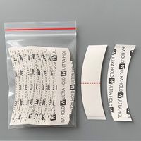 Ruban adhésif double face ultra résistant pour perruque, 36 pièces/ensemble, colle forte pour perruque, toupet, extensions de cheveux, outils