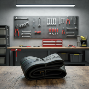 Nouvelle vente directe d'usine, chambre à air de <span class=keywords><strong>moto</strong></span> de 18 pouces, petite, rouge, remplacement, marque OEM, butyle, caméra, enduro, tubeless - Product Image 1