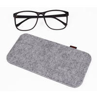 Étui en feutre pour lunettes de lecture, pochette de support de lunettes de soleil pour la Protection des lunettes et le rangement de voyage