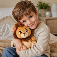 Peluche de Animales de Dibujos Animados con Certificación CE y ASTM, Juguete de Peluche Largo con Relleno de Algodón Suave, Muñeco de Peluche Personalizado con Diseño a Medida