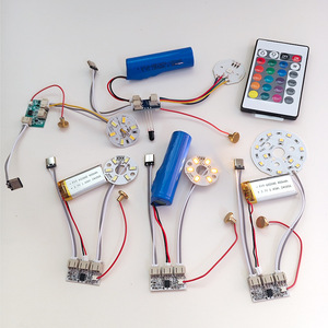Placa de Luz LED Táctil con Atenuación Tipo-C de 5V, Batería de 1200mAh, Blanco Cálido/Frío, Módulo PCB DIY para Lámpara de Escritorio 3D de Madera/Acrílico - Product Image 2