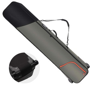 Muestra Gratuita, Bolsa de Snowboard Acolchada de Gran Capacidad y Nuevo Estilo con Ruedas para Adultos y Niños, Logotipo Personalizado, Gran Capacidad - Product Image 1