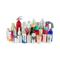 Mini bougie personnalisée, boîte cadeau, bidon aérosol, estampage de précision, bidon de voyage vide en métal, services d'usinage CNC