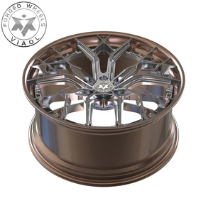 Personnalisable 16 17 18 19 20 21 22 23 24 pouces 2 pièces 5x108 5x120 5x112 <span class=keywords><strong>bronze</strong></span> poli pour Mercedes Audi Zeekr roues de sport forgées - Product Image 3