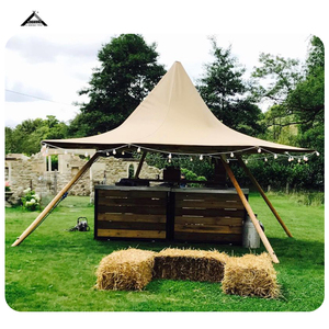 Boteen vệ tinh Safari Lều tất cả các mùa cắm trại zelt mũ rơm cắm trại Lều Safari Lều tất cả các mùa với sanitairy - Product Image 1