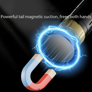 Lumière latérale COB magnétique à laser blanc en forme de L, jaune - Product Image 3