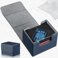 Коробка для хранения карт Torson Durable 100+ из экологически чистой искусственной кожи для MTG, Yu-Gi-Oh, TCG, TCC и других коллекционных игр