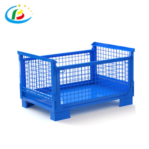 창고 스태킹 랙 제조업체 공급 핫 세일 헤비 듀티 스태킹 접이식 및 금속 빈 특수 창고 랙 - Product Image 2