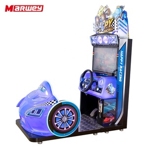 Trò chơi xe mới đua xe hạnh phúc đua Arcade video đồng tiền hoạt động lái xe mô phỏng trẻ em đua xe trò chơi máy để bán - Product Image 4