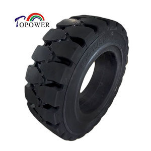 Pneus de véhicule utilitaire de qualité supérieure pour chariot élévateur et excavatrice, jante solide 5 tonnes, 28x9-15 - Product Image 4