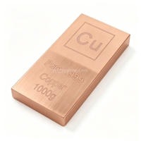 Barre de cuivre de haute pureté 1 kg – Prix de la barre de lingot pour collection
