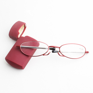 <strong>Mini</strong> Black <strong>Reading</strong> <strong>Glasses</strong> Easy Carry Retractable Folding Design - Product Image 3