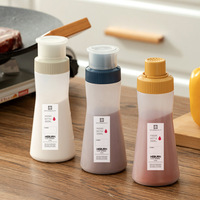 Saupoudreuse à sucre en poudre à mailles fines 350 ml, flacon pulvérisateur en plastique pour farine, cacao, matcha, cannelle, distributeur d'épices de cuisine