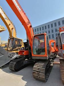 Excavateur sur chenilles Doosan DX140lc-9c d'occasion de 6 tonnes avec stabilité hydraulique du moteur importé à vendre à Shanghai - Product Image 3