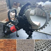 400 500mm haute fréquence diamant anneau Cutter nouveau béton massif barres d'armature mur découpeuse moteur noyau pour mur de ciment