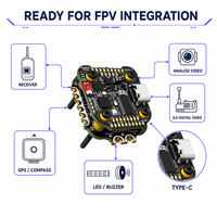 Contrôleur de vol FPV SpeedyBee F405 Mini BLS 35A 20x20 avec ESC 4-en-1 BLHeli_S 3-6S pour drone de course