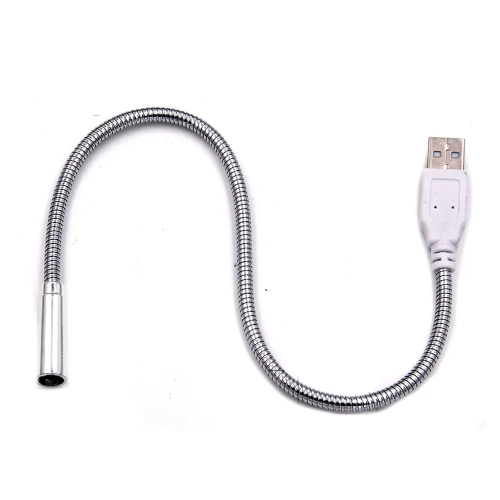 Lámpara de luz LED Flexible USB para portátil, PC, escritorio, lectura de libros