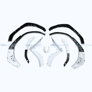 Para Subaru WRX VBH 2022-2026, Guardabarros, Cubiertas de Pasos de Rueda, Molduras, Plástico con Imprimación Negra Mate, Accesorios para Carrocería de Coche, G1U, 10 Piezas - Product Image 3