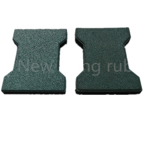 Garden Walkway Playground Horse Racetrack /Interlocking Dog Bone Suelo de goma - Product Image 5
