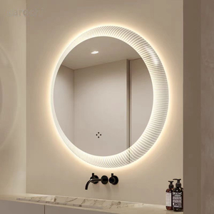 <span class=keywords><strong>Espejo</strong></span> de Pared de Diseño Moderno <span class=keywords><strong>80X80</strong></span>, <span class=keywords><strong>Espejo</strong></span> de Baño <span class=keywords><strong>LED</strong></span> Redondo con Certificación CE, <span class=keywords><strong>Espejo</strong></span> Inteligente para Baño - Product Image 1