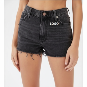 กางเกงขาสั้นผ้ายีนส์ขาสั้นระบายอากาศใส่สบายสำหรับเล่นกีฬาโยคะออกกำลังกายกลางแจ้ง - Product Image 1