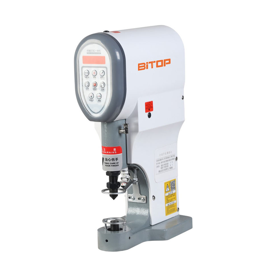 818 Snap Machine BT-818 Direct Servo Motor Snap Button Attaching Machine for Garment ...