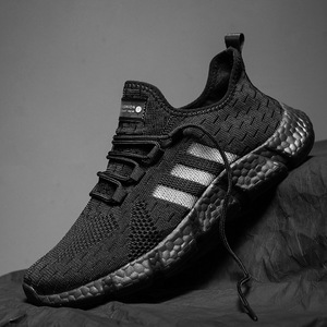 Zapatos deportivos de moda para parejas, zapatos deportivos transpirables de tejido ligero para hombre, zapatos para correr de verano estilo Popcorn - Product Image 6