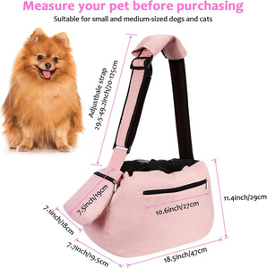 Free Sample Custom Elegant Cotton Travel Accessories Adjustable Hamster Chinchilla Parrot <b>Rucksack</b> Hands Free Carrier Sling Pet - Product Image 4