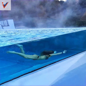 Acrylglas Schwimmbadabdeckung Wasserfall für Außen-Schwimmbecken - Product Image 3