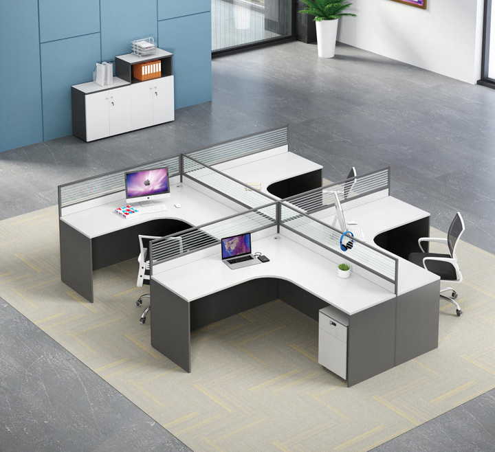 Customized Office Desk Partition Panel Cubicles Office Workstation ...