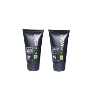 <span class=keywords><strong>Tube</strong></span> d'emballage cosmétique en <span class=keywords><strong>plastique</strong></span> noir mat <span class=keywords><strong>pour</strong></span> nettoyant facial <span class=keywords><strong>pour</strong></span> hommes - Product Image 1