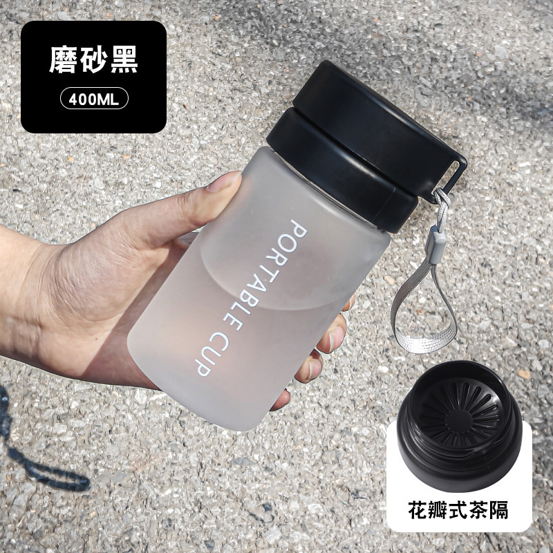 ฝาคู่ สีดำด้าน [400มล.]