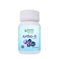 Bhumija Lifesciences Extrait Herbal de Fruit de Bael pour le Soin des Articulations, Capsules de Qualité Alimentaire (60 unités), Extraction par Solvant, Bouteille de Salai Guggal
