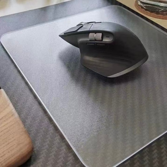 Transparent Glass Use for Mouse Pad