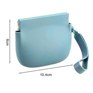 Luxury Mini Zipper <b>Coin</b> Purse for Women Ladies Unique Cute Travel Makeup Cosmetic Bag Custom Logo Customized <b>Case</b> Manufacturers - Product Image 3