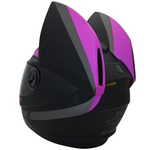<span class=keywords><strong>Casque</strong></span> intégral personnalisé de plusieurs couleurs avec oreilles de <span class=keywords><strong>chat</strong></span> Design Accesorios Para <span class=keywords><strong>Moto</strong></span> - Product Image 1