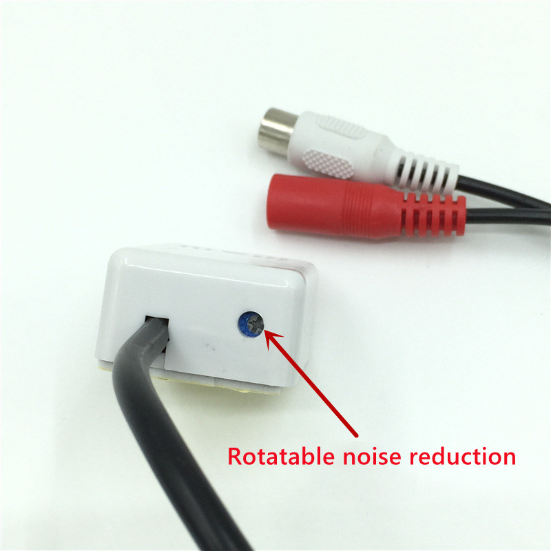 Пикап DC9-12V потребляет 30MA эффективной силе тока 3 гнездовой разъем круглые инфракрасные сетевые камеры контрольный маленький Пикап для переносного приемо-передатчика
