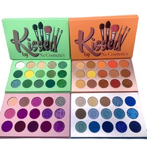 फैक्टरी मूल्य कम MOQ आईएनएस गर्म शैली अनुकूलित आंखों के छायाएं पैलेट निजी लेबल के साथ कस्टम लोगो pallets कोई लेबल sombra डे ojos - Product Image 1