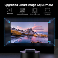 Mini projecteur intelligent portable NP Dangbei Atom, 1200 lumens, stéréo HIFI, mise au point automatique, Google TV, 3D, home cinéma laser