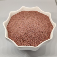 Sable grenat LM 30/60 Mesh, abrasif réutilisable pour le sablage, la découpe jet d'eau, le nettoyage de l'acier et la préparation des surfaces
