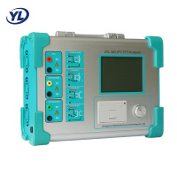 Analizador inteligente de CT/PT ZYL-302, comprobador de transformadores de corriente de salida de 0-270 Vrms y 12 A para parámetros ALF, FS y Ts