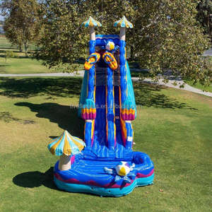Tobogán Inflable de 6 m de Altura con <span class=keywords><strong>Piscina</strong></span> de Agua - Product Image 3