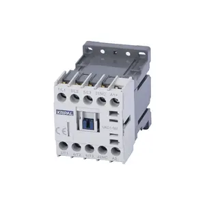 KRIPAL 9A Mini Contactor 12V 24V 48V AC DC Coil Contactor for Industrial Dc Magnetic Contactor 3 Phrases 9A
