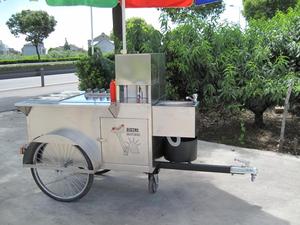 Carrito de Comida Rápida Económico de 3 Ruedas, Motocicleta Comercial para Venta de Hot Dogs al Aire Libre - Product Image 5