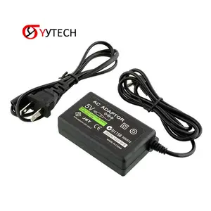 SYYTECH abd ab tak güç kaynağı kabloları şarj AC adaptörü için PSP 1000 2000 3000 konsol ev duvar Video oyunu aksesuarları