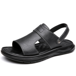 Sandalias de verano para hombre, con punta abierta, casuales, con suela de goma, forro de PU, fáciles de poner, hechas en China. - Product Image 5